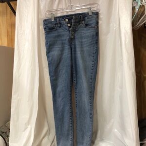 Lucky Brand Ava Skinny Denim Jeans in Light Blue Size 2/26